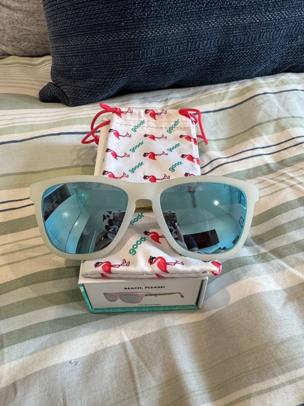 Goodr sunglasses- Beach, Please!